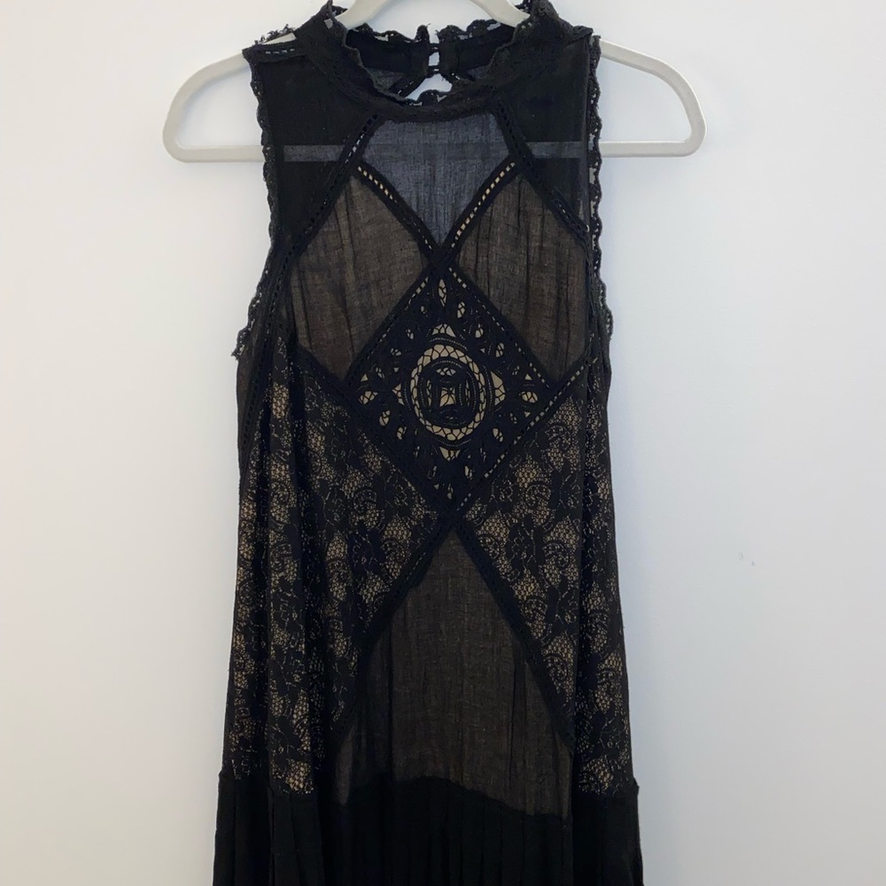 Black Lace Free People Dress
